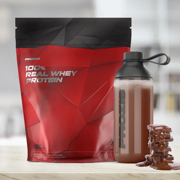 100% Real Whey Protein 1000g Extreme Milk Chocolate - Imagen 1