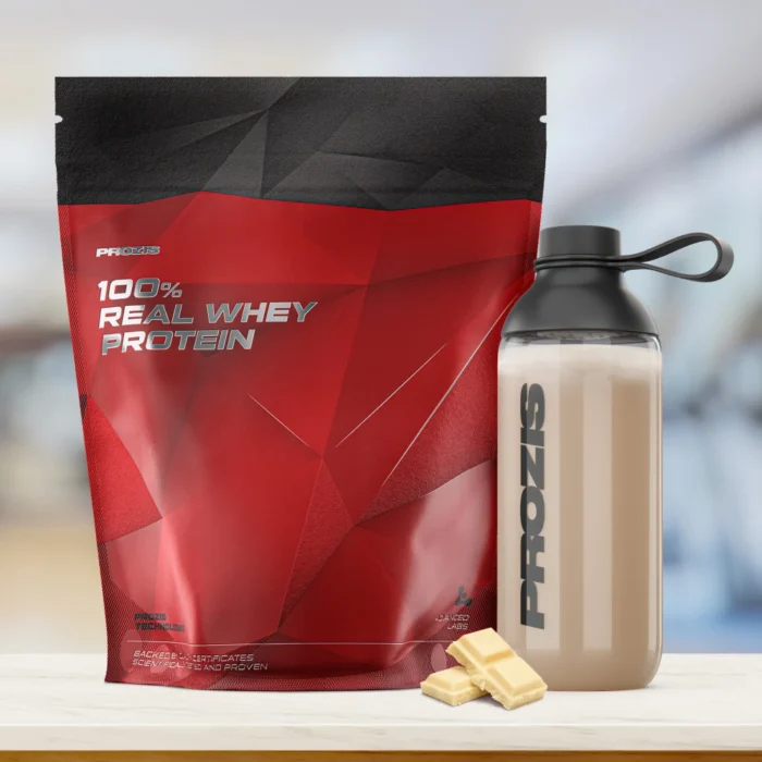 100% Real Whey Protein 1000g White Chocolate - Imagen 1