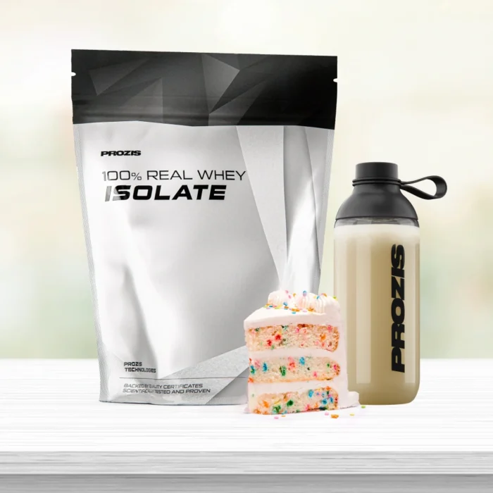 100% Real Whey Isolate 1000g Birthday Cake - Imagen 1