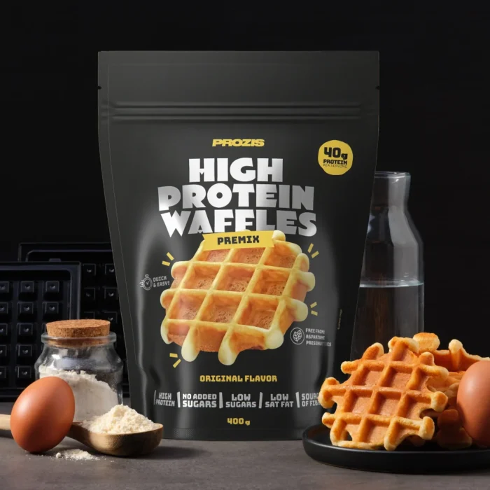 High Protein Waffle Premix 400g Original - Imagen 1