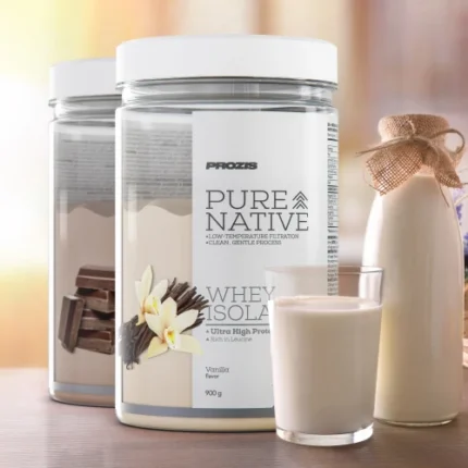 Natural Pure Native Whey Isolate 900g Vainilla