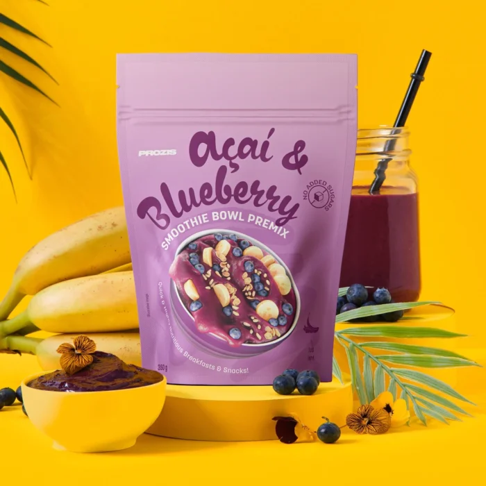 Smoothie Bowl Premix 400g - Açai And Blueberry - Imagen 1
